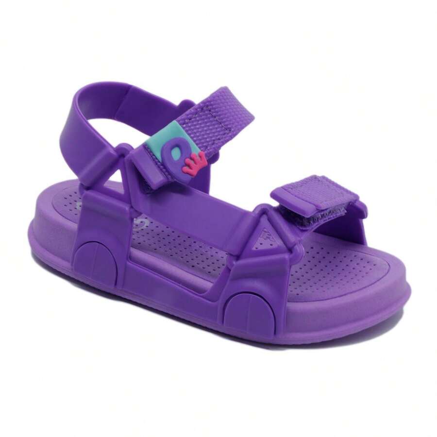 Children's Plugt Sandal Boy And Girl BoraBora Basic Mono Lilac - Màu tím - Xem 1