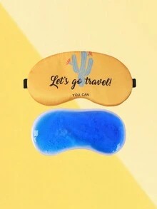 1pc 眼罩, 印花眼罩, 冰袋眼罩, 冰敷眼罩, 亲子眼罩, 可爱眼罩, 情侣眼罩, 航空眼罩, 毛绒眼罩, 怪兽眼罩, 刺绣眼罩, 眼罩眼罩, 动物眼罩, 丝绸眼罩, 眼罩, 遮阳, 眼罩, 美容眼罩, 遮阳眼罩, 热敷眼罩, 凝胶冰袋多功能眼罩套装, 眼部压缩降温加温眼罩 - 彩色 - 查看 23