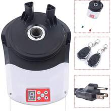 ONEUTRALON Auto Electric Garage Roller Door Opener Remote, Silent Garage Door Opener Automatic Sliding Gate Opener Garage Door Motor Power For Garage Warehouse Store Barn Farm - Black and White - View 4