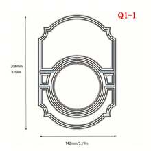 Khuôn cắt thiệp rời, Khuôn mẫu kim loại thích hợp cho việc làm thiệp thủ công DIY, Mẫu thủ công, Hàng mới - Khuôn cắt - Xem 4