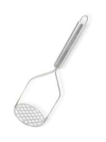Machacador De Frijoles Papas Manual Cocina Acero Inoxidable Utensilios De Cocina - Gris - Ver 1