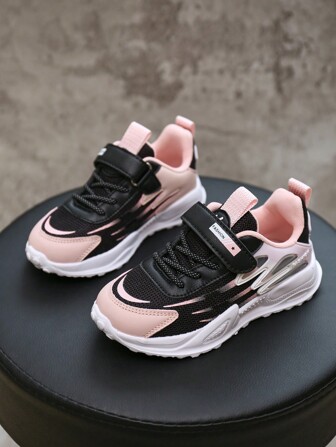 Boys' New Leather-Surface Non-Slip Casual Sports Running Shoes