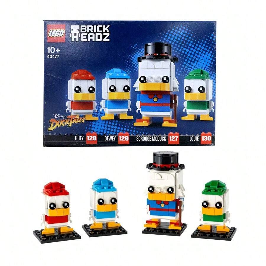 LEGO 40477 Brickheadz Disney Ducktales Scrooge McDuck, , Huey & Dewey