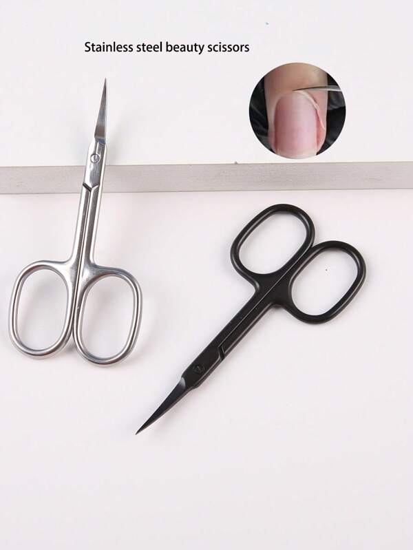 1 pièce Coupe-ongle incarné en acier inoxydable, embout incurvé pour enlever les callosités et les poils incarnés, convient aux hommes et aux femmes