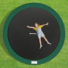 SONGMICS Replacement Trampoline Pad Mat, Standard Spring Cover For 14 Ft Trampolines, 427 Cm In Diameter, 30 Cm Wide, UV-Resistant, Tear-Resistant, Edge Protection, Jungle Green - Green - View 2