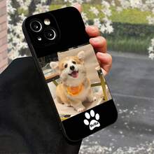 1 Ốp điện thoại TPU đơn giản có hình ảnh tùy chỉnh cá nhân tương thích với iPhone 15, iPhone 15 Pro, iPhone 15 Pro Max và Sumsang Galaxy A14, S23 Ultra, Quà kỷ niệm, Quà tặng Valentine, Quà sinh nhật, Quà cưới, Quà tặng Ngày của Mẹ, Quà tặng Ngày của Cha, Quà tặng bạn thân, Quà tặng cho mẹ/bố, Quà tặng cho bạn trai, Quà tặng cho bạn gái - màu đen - Xem 2