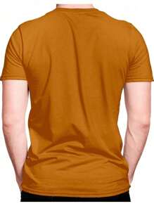 Attack Clan Titan Clas Basic T-Shirt 100% Cotton Shirt GPJ1 - 橘色 - 查看 2