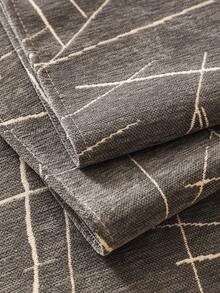 1 件 Messy Line 雪尼尔防滑沙发套，现代简约风格沙发保护套，宠物友好型沙发垫，适用于客厅、卧室、办公室、4 个季节 - 灰色 - 查看 8