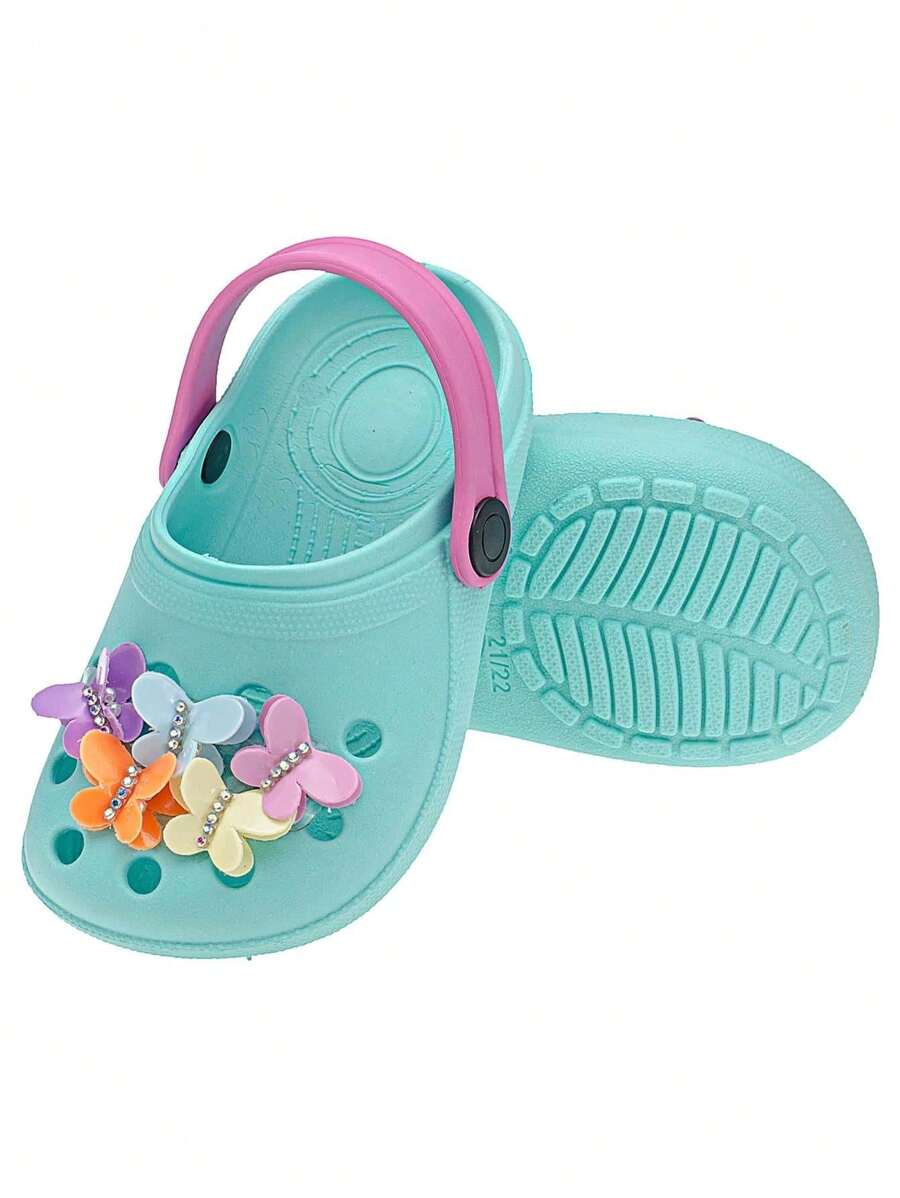 Kids Clogs - 綠色 - 查看 1