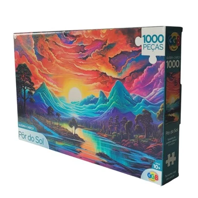 Quebra Cabeça 1000 Peças Principais Cidades do Mundo