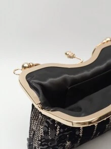 Bolso tipo cubo ligero, de estilo de negocios casual, con decoración de strass, diseño de cordón. Bolso de fiesta elegante, exquisito y de lujo discreto con perlas falsas. Perfecto para fiestas, bodas, bailes de graduación, cenas y banquetes. Complemento ideal para vestidos de graduación y de baile de graduación