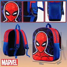 Marvel Spiderman Backpack Captain America Iron Nursery Pre School Bags Travel Holiday Gift - A - View 3