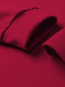 5pcs/Set Men's Lightweight Regular Fit Long Sleeve Hooded Sweatshirts With Pockets, Solid Color Basic Casual Sporty Outerwear, Suitable As Gifts For Husband/Boyfriend, Autumn For Golf, Fishing, Basketball, Camping, Gym, Sports, Running, Outdoor Activities, Holidays - Multicolor - View 7