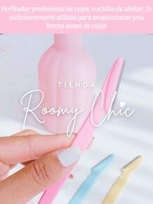 ROOMY CHIC Set 30 Y 60 Navaja Perfilador Para Cejas Afilada De Acero Inoxidable Depilador De Cejas Y Removedor De Vello Navaja De Afeitar El Vello Facial Modelado De Cejas Y Barba Para Hombres Y Mujeres Cuchillas De Afeitadora De Cejas Y Depiladora Facial Herramienta De Exfoliación Rasuradora De Cejas Kit De Herramientas Para Dar Forma A Las Cejas Para Principiantes Herramientas De Maquillaje Unisex Kit De Depilación Profesional Moldeador De Cejas Navaja De Afeitar Navaja De Afeitar De Acero Inoxidable Con Mango Derecho Y Tapa De Seguridad Belleza y Salud Utensilios de belleza Herramientas de Maquillaje Utensilios para cejas y pestañas - Sirena - Ver 8