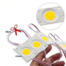 20 Modules Of 9 Round Plasma Cob Leds High Intensity 2.4w, LED Module D C 12V COB Module Injection Molding LED Module Advertising Module - Bianco - Visualizzare 7