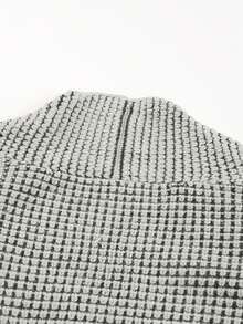 Astylish Women's Fashion Casual Cardigan Sweater With Pockets, Autumn/Winter - Grey - View 8