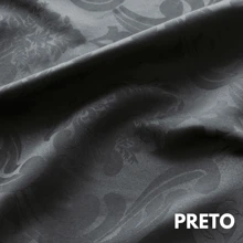 DOUBLE STANDARD Bedspread Kit + 2 Pillow Covers Without Refill | Jacquard Fabric - Luxury - màu đen - Xem 2