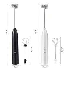 Electric Blender Mixer Whisk For Drinks Milk Coffee Egg Whites 2 IN 1 - Nhiều màu - Xem 2