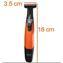 Kemei Km-1910 Original Waterproof Eyebrow Trimmer Shaving Machine - Nhiều màu - Xem 5