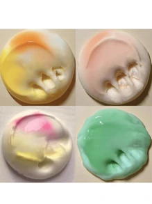 Crystal Slime Fluffy Slime Toy, Random Packaging (2 Styles) - Multicolor - View 1