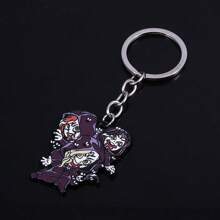 1pc Biohazard 8 Dimitrescu Lady Moth Daughter Chibi Keychain, Halloween Gift - Multicolor - View 5
