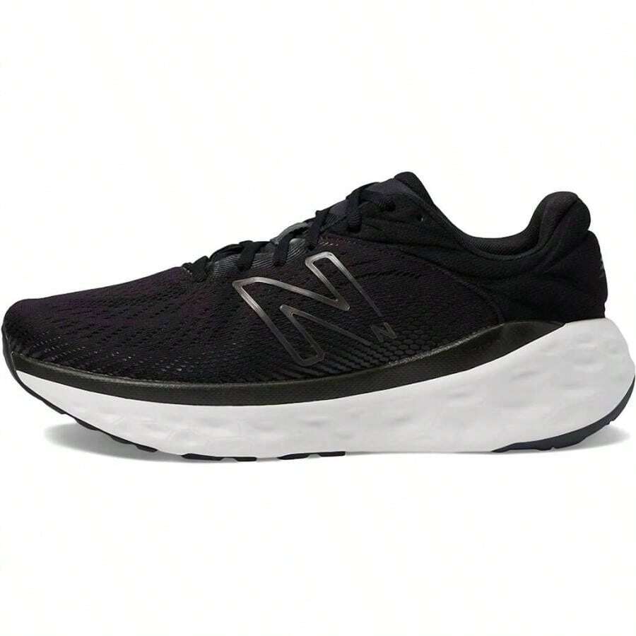 New Balance Men's Running Shoes ( 2E Width ) In Black White - 黑色 白色 - 查看 1