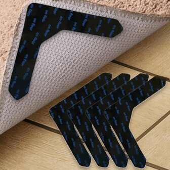 [4/8/10/12/16/32st] Dubbelzijdige antislip tapijtgrijperclips, geschikt voor hardhouten vloeren en tegels