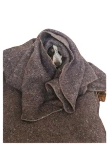 5 Pieces Pet Blanket For Dogs Cats 105 X 0.70 Thick - 灰色 - 查看 2