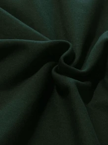 Men's Oversized Streetwear T-Shirt Print Summer On Vocation Days 100% Cotton Knit - 軍綠色 - 查看 6