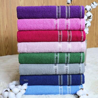 Toalha de Banho Algodão 1,30x70 alta absorção Avulsa 1 un 100% Algodão