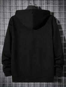 Women's Sweatshirt Cold Weather Blouse Streetwear Victory Premium Coat - màu đen - Xem 2