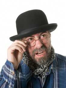 1 件装男士纯色礼帽，复古英伦风格复古软呢帽，适合秋冬季派对、正式活动和日常穿着