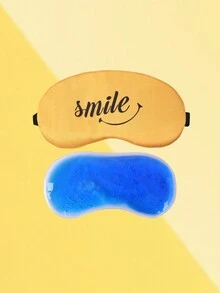 1pc 眼罩, 印花眼罩, 冰袋眼罩, 冰敷眼罩, 亲子眼罩, 可爱眼罩, 情侣眼罩, 航空眼罩, 毛绒眼罩, 怪兽眼罩, 刺绣眼罩, 眼罩眼罩, 动物眼罩, 丝绸眼罩, 眼罩, 遮阳, 眼罩, 美容眼罩, 遮阳眼罩, 热敷眼罩, 凝胶冰袋多功能眼罩套装, 眼部压缩降温加温眼罩 - 彩色 - 查看 19