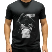 Vini Jr Madrid Football Shirt Best Player In The World Tribute 100% Premium Cotton Shirt Offer - màu đen - Xem 2