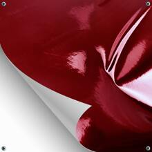 Vinil Adhesivo Espejado Metálico Automotriz 30 Cm x 152 Cm - rojo plateado - Ver 6