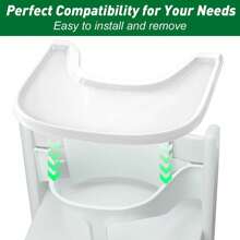 1PCS Stokke Tripp Trapp High Chair Tray Compatible With Stokke Tripp Trapp New - Multicolor - View 6