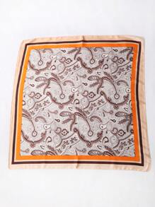 1 pieza Hombre Casual Retro Estampado de Paisley Estilo Bohemio Bandana Pañuelo triangular adecuado para viajar, fiestas y actividades al aire libre - Multicolor - Ver 20