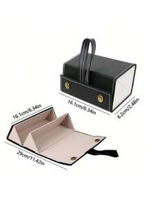 1PC Sunglasses Organizer, 2/3/4/5/6 Slots Travel Glasses Case, Multiple Pairs Eyeglasses Storage Box, Hanging Eyewear Holder Folding Glasses Case, Anti-Stress Sunglasses Case, Personalized Sunglasses Case, Glasses Case, Glasses Storage Box, - Multicolor - View 7