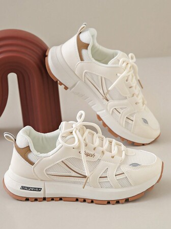 ZKBBO 女士运动休闲平底舒适透气健身步行运动鞋