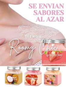 ROOMY CHIC Kit Exfoliante Corporal Hidratante De Diferentes Frutas Aromas Sabores Elimina Piel Muerta Aclara Manchas Suaviza La Piel Exfoliante E Hidratante Para Body Cara Manos Y Pies Combate Las Estrías Finas Líneas Y Arrugas Exfoliante Corporal De 350 Ml Para La Ducha Limpiador Profundo Crema Exfoliante Hidratante Y Nutritiva Para La Piel Exfoliante Con Sales Minerales Y Vitaminas Belleza y Salud Cuidado personal Ducha del baño Ducha y exfoliante - 2 PIEZAS - Ver 2