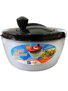 Centrífuga de Salada Secador Verduras Manual 4 Litros