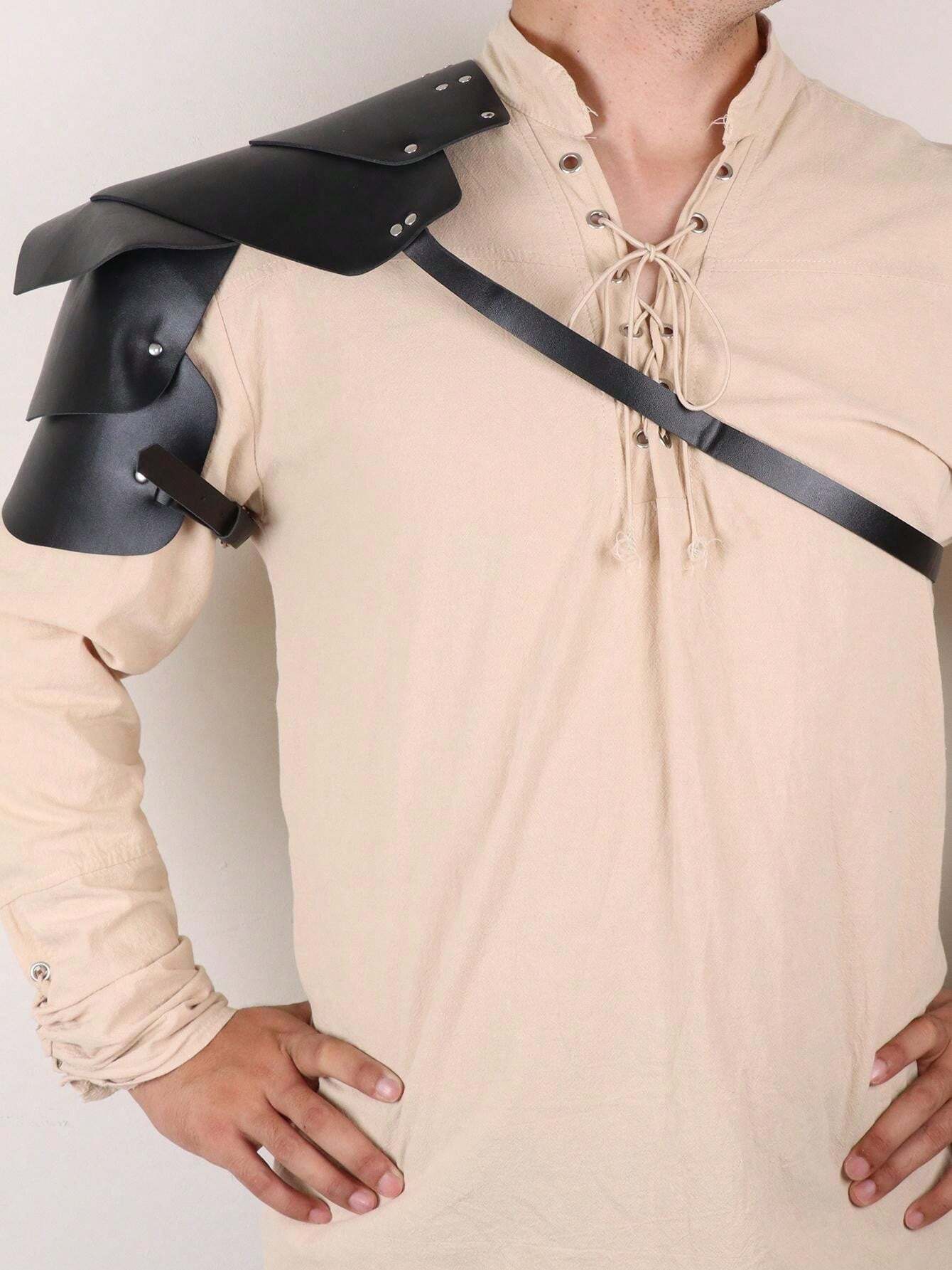 MILAKOO Guanti Da Braccio Steampunk - 2 Pezzi, PU Pelle, Per Costume, Cosplay, Uomo E Donna - Foto 13