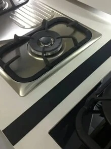1 件优质耐热硅胶炉灶缝隙盖 - 填补厨房台面缝隙，防热，易于清洁，适合安装在电器之间 - 烤箱、炉灶、洗衣机等 - 彩色 - 查看 9