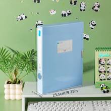 Caixa de Arquivo A4 Morand, Suporte de Documentos, Pasta de Arquivo de Contrato/Pessoal, Caixa de Armazenamento de Documentos de Plástico e Papel, De Volta às Aulas, Suprimentos Escolares