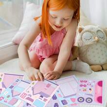 Bộ 36 miếng dán mặt công chúa màu tím, cảnh phim hoạt hình dễ thương Cosmo Lady giấy dán đồ chơi nhà chơi trò chơi trang điểm cho bé gái quà tặng cho sinh nhật, kỷ niệm, thời gian gia đình, tụ họp bạn bè, giải thưởng lễ kỷ niệm, phần thưởng hoạt động, đồ trang trí cho sổ tay, túi xách, khung ảnh, tủ lạnh, văn phòng phẩm - Nhiều màu - Xem 6
