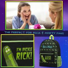Rick & Morty Gift School Bag R Backpack Uni And Travel - A - View 3
