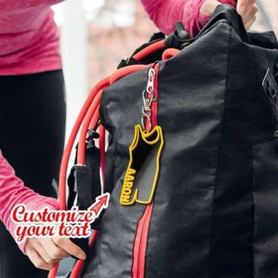 1pc 1pc Custom Sports Ball Keychain With Personalized Name, SoccerVolleyball Keyring, Bag Charm, Unique Gift For Sports Enthusiasts, Perfect For Mother's Day, Father's Day, Valentine's Day Acrylie