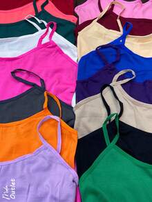 Kit Of 11 Thin Strap T-Shirts For Women, Various Colors
