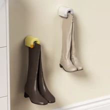 3pcs Easy Install Wall-Mounted Boot Holder, No Drill Boot Rack For Long/Short Boots, Odor-Free - Multicolor - View 4