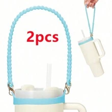 1/2 pièces Porte-bouteille d'eau avec sangle, convient aux bouteilles de 8 oz à 40 oz, sangle pour bouteille d'eau, compatible avec les accessoires de la tasse (tous les produits n'incluent pas les tasses d'eau)
